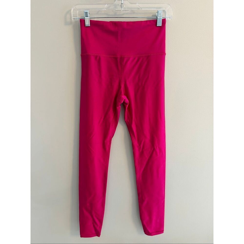 Athleta Elation Shine Tight Leggings Pink Size Small - Picture 6 of 9